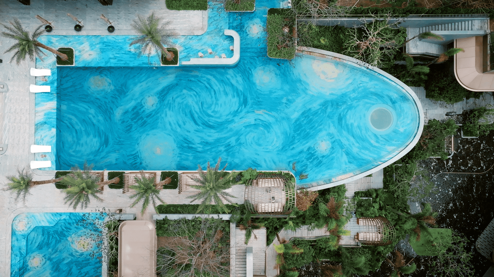 星光無邊際泳池